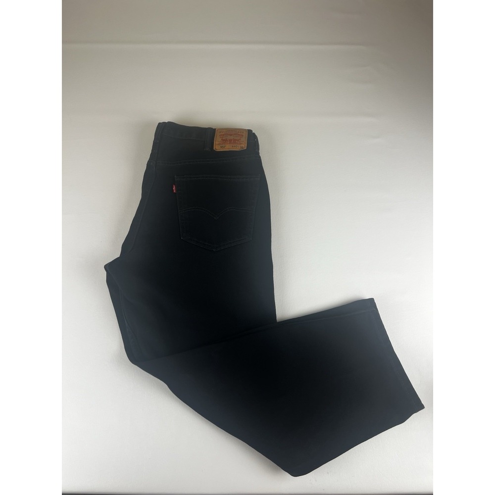 Levis 550 Black Jeans Mens 40 x 30 Classic Cowboy